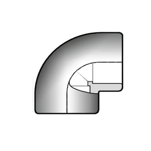 زانو 90 درجه چسبی STP-110mm