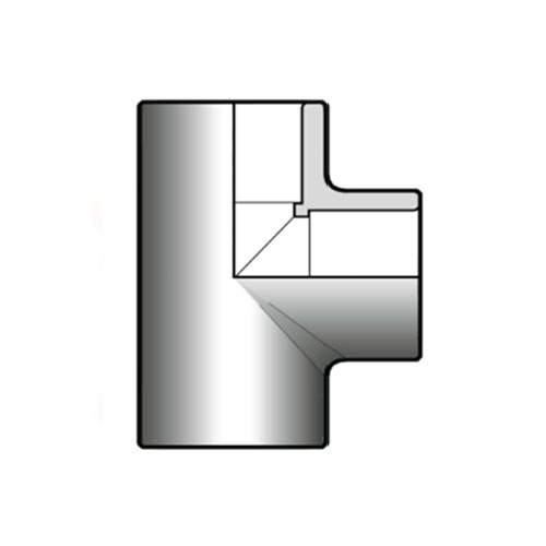 سه راه 90 درجه چسبی STP-125mm