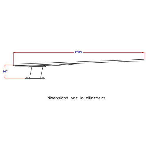 دایو فنری استیل آکوامارین مدل Flight 240