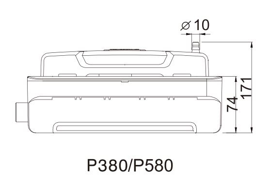 پمپ درین ویپکول تانک مدل P380