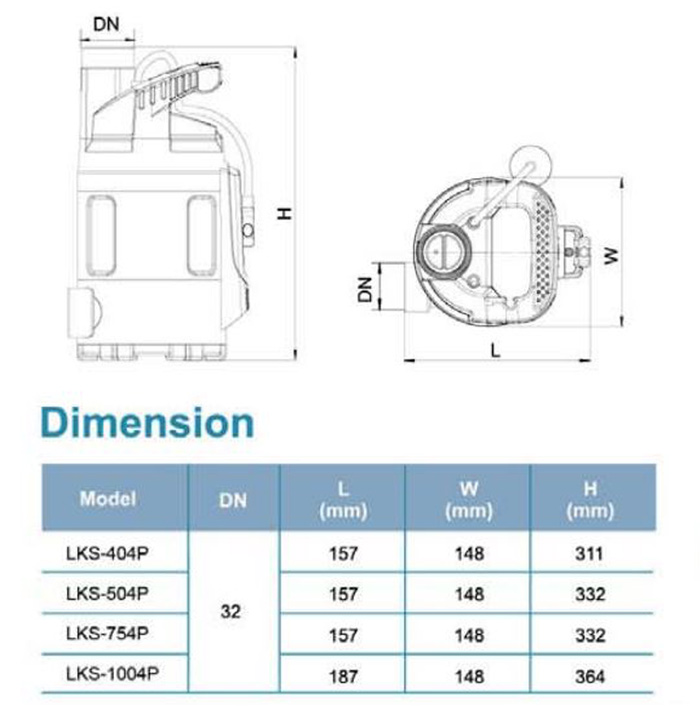 پمپ کفکش لئو مدل LKS-404P