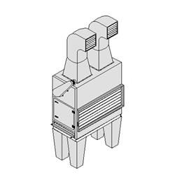 یونیت هیتر صنعتی زمینی تهویه آریا TU 50-85 W