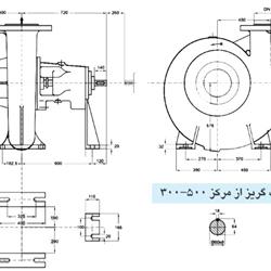 پمپ آب پمپیران مدل 500-300 با موتور 260 کیلووات