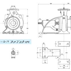  پمپ آب پمپیران مدل 50/2-100 با موتور 55 کیلووات