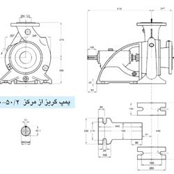  پمپ آب پمپیران مدل 50/2-125 با موتور 75 کیلووات