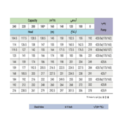 الکتروپمپ شناور پمپیران مدل BPN 425/5 با موتور 100 کیلووات