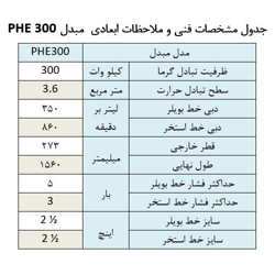 مبدل حرارتی استخر آکوارمارین PHE 300