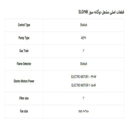 مشعل دوگانه سوز هوفمات مدل SLG2N-K