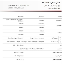 مشعل گازی آترا مدل AB-G15