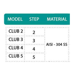 نردبان استخر هایپرپول مدل Club3