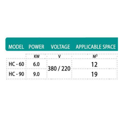 هیتر برقی سونا خشک هایپر پول مدل hc-60