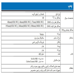 پمپ لجن کش چدنی ابارا مدل 65DL/WC 5 1.5