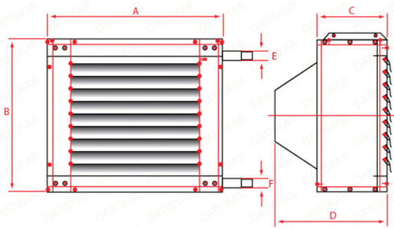 محاسبه ظرفیت و انتخاب یونیت هیتر داتیس کار محاسبه ظرفیت و انتخاب یونیت هیتر داتیس کار