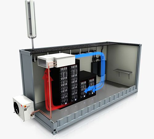 نصب داکت اسپلیت در دیتا سنتر نصب داکت اسپلیت در دیتا سنتر