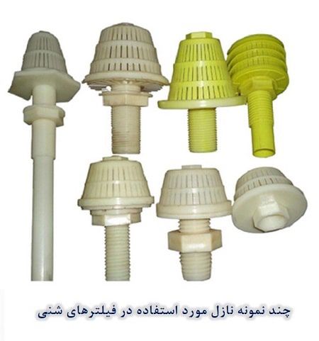 نازل فیلتر شنی نازل فیلتر شنی